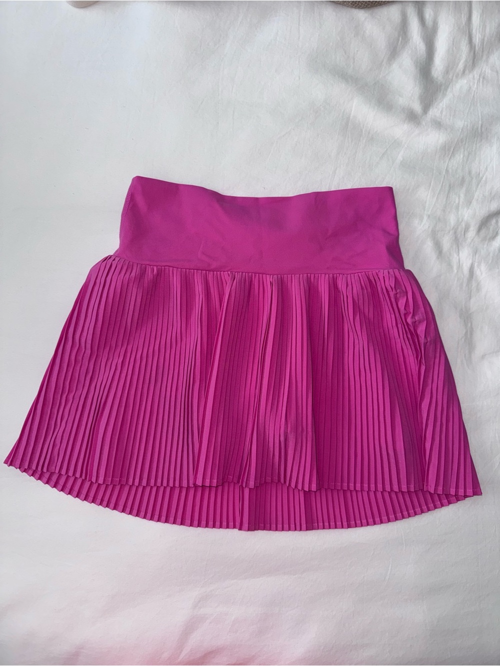 JoyLab Pink Pleated High-Rise Mini Skort